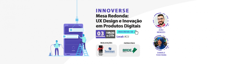 Mesa redonda sobre UX contará com gerente de Design do Nubank e gerente de Experiência do Cliente da Conta Azul