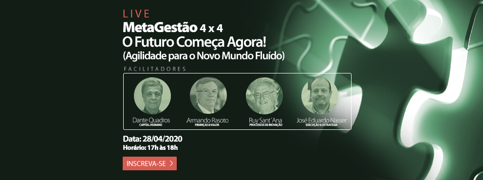 Encontro online reúne quatro profissionais renomados para falar sobre alternativas para contornar a crise