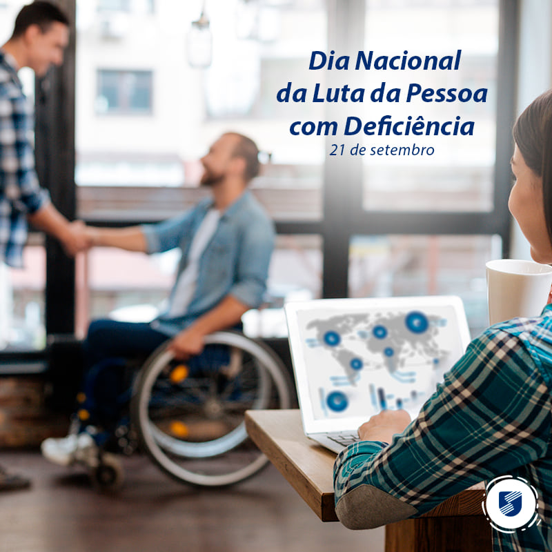 Sustentare faz post no Dia Nacional da Luta da Pessoa com Deficiência