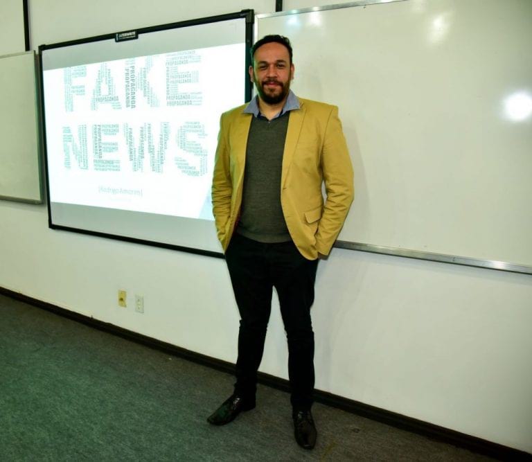 Portal fazer aqui publica matéria sobre palestra de combate às fake news