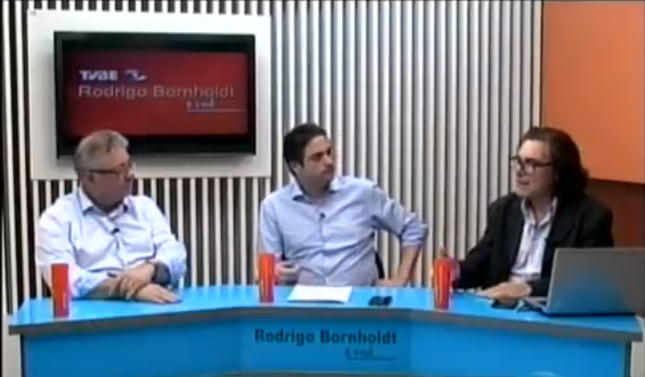 Wilmar Cidral, diretor da Sustentare, concede entrevista na TVBE
