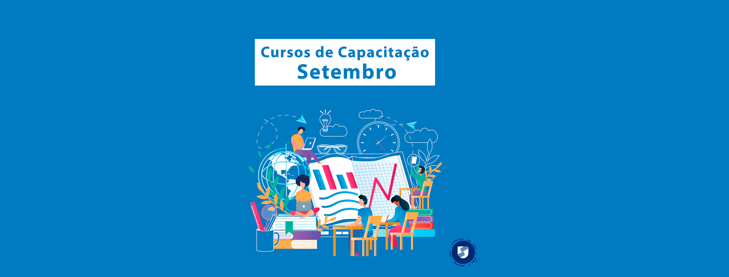 Confira a lista de cursos de capacitação de setembro de 2021