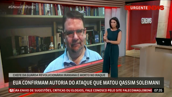 Professor Gunther Rudzit é entrevistado pelos principais veículos do Brasil sobre conflito entre Irã e EUA