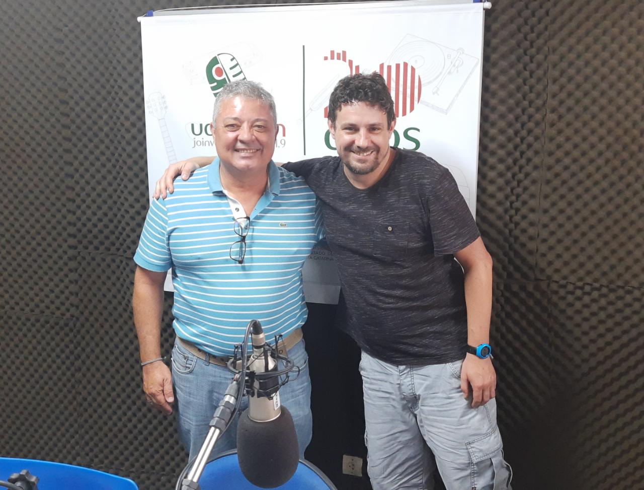 Wilmar Cidral é entrevistado na Rádio Udesc sobre o Hackathon de Carreiras