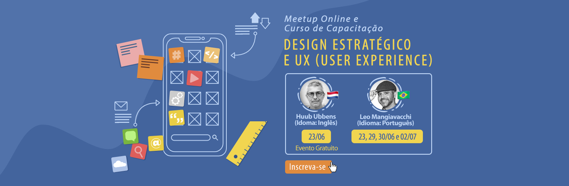 Sustentare realiza Meet Up internacional e curso de capacitação sobre Design Estratégico e UX 