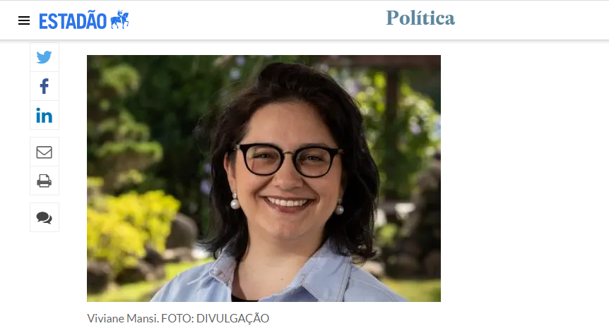 Artigo da professora Viviane Mansi é destaque no Estadão