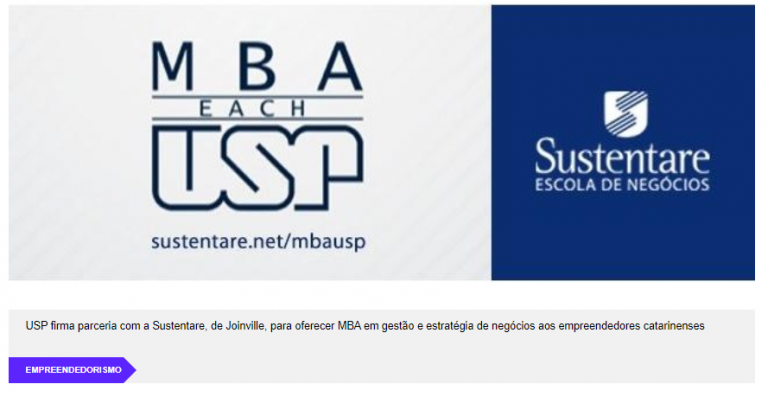 Parceria entre USP e Sustentare é destaque no portal Acontecendo Aqui