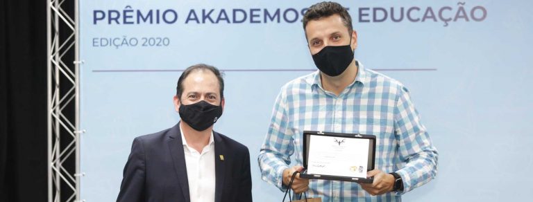 Sustentare vence na categoria pós-graduação do Prêmio Akademos de Educação, da Acij