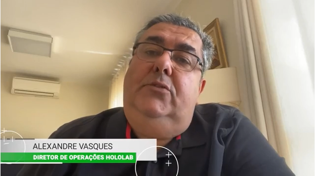 Professor Alexandre Vasques é entrevistado no Tech SC sobre uso realidade mista na segurança pública